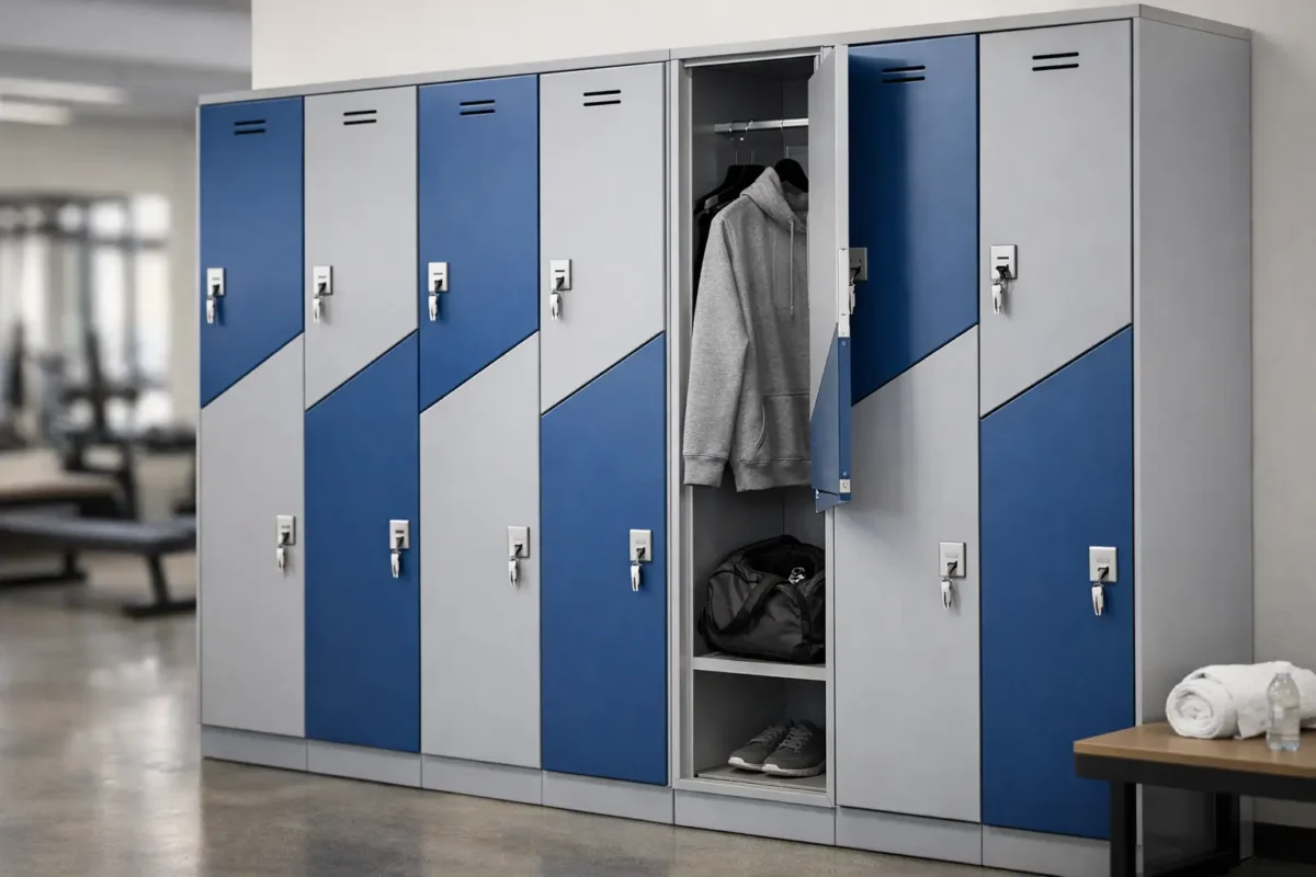 Z Shape Locker Benefits for Busy Facilities