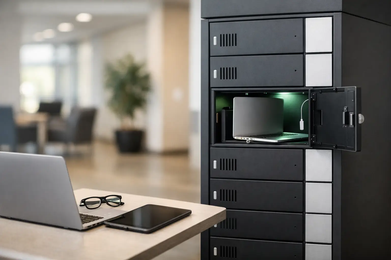 Computer Charging Locker Selection for Facilities