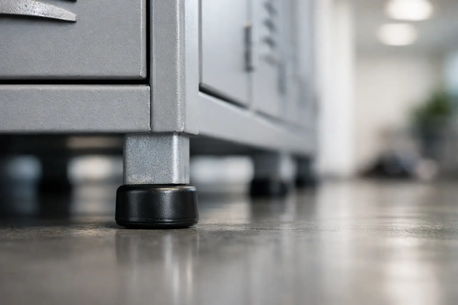 Why Do Lockers Have Plastic Caps Under Their Feet?