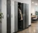 Narrow Lockers That Make Better Use of Floor Space