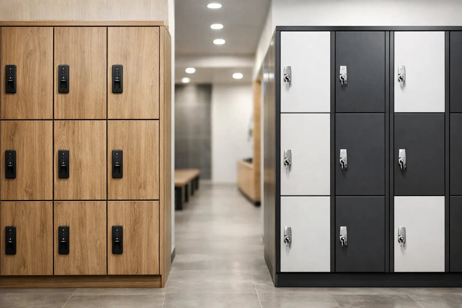 Double Locker Selection for Commercial Facilities