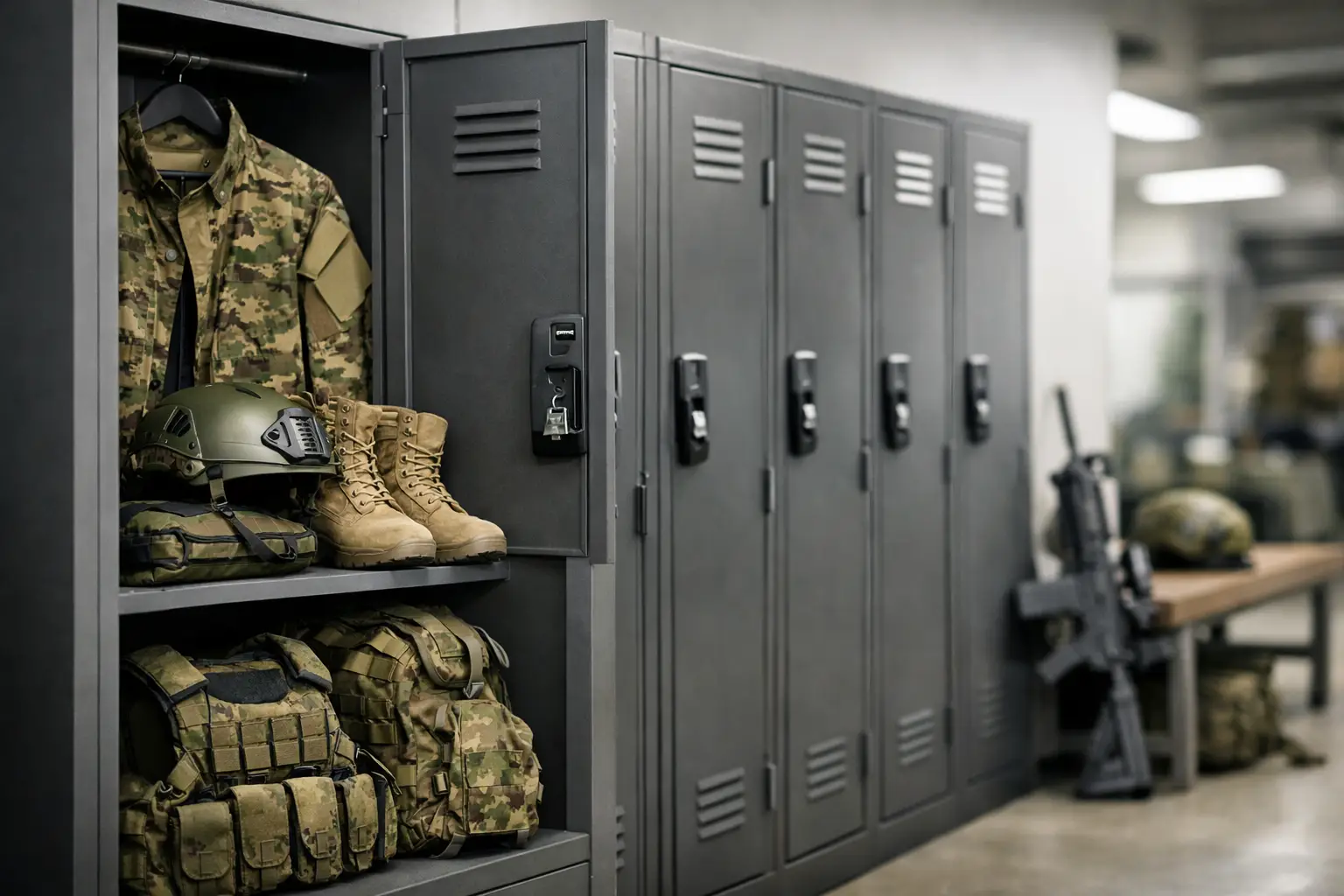 Military Lockers for High-Demand Facilities