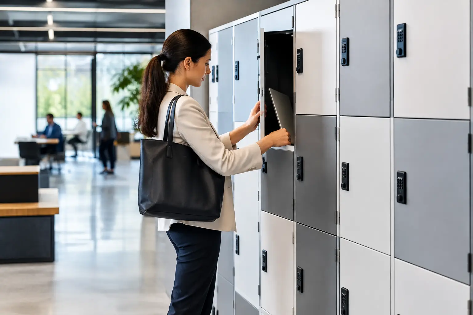 Multi Door Locker Planning for Busy Facilities