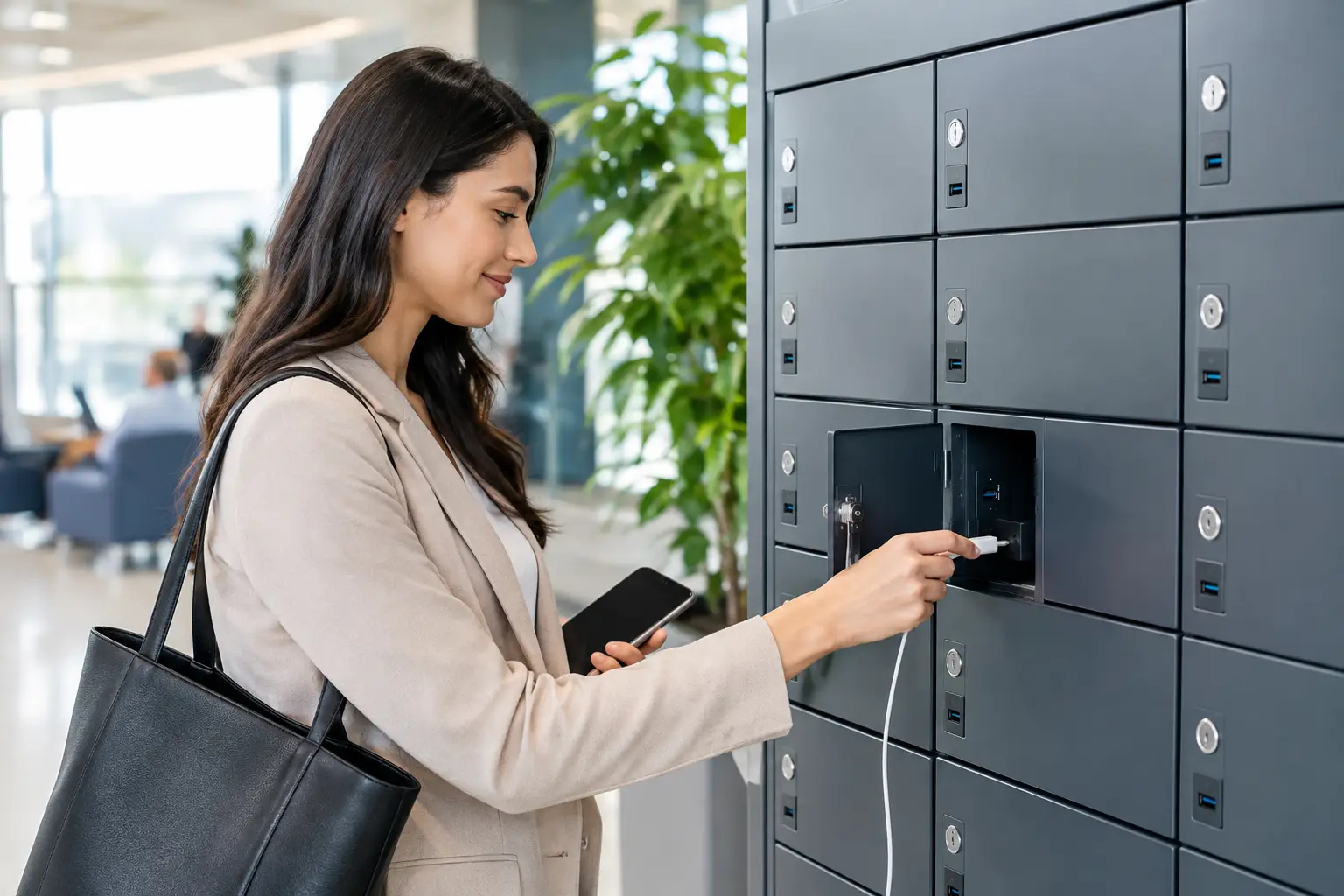 USB Charging Locker Selection for Busy Facilities