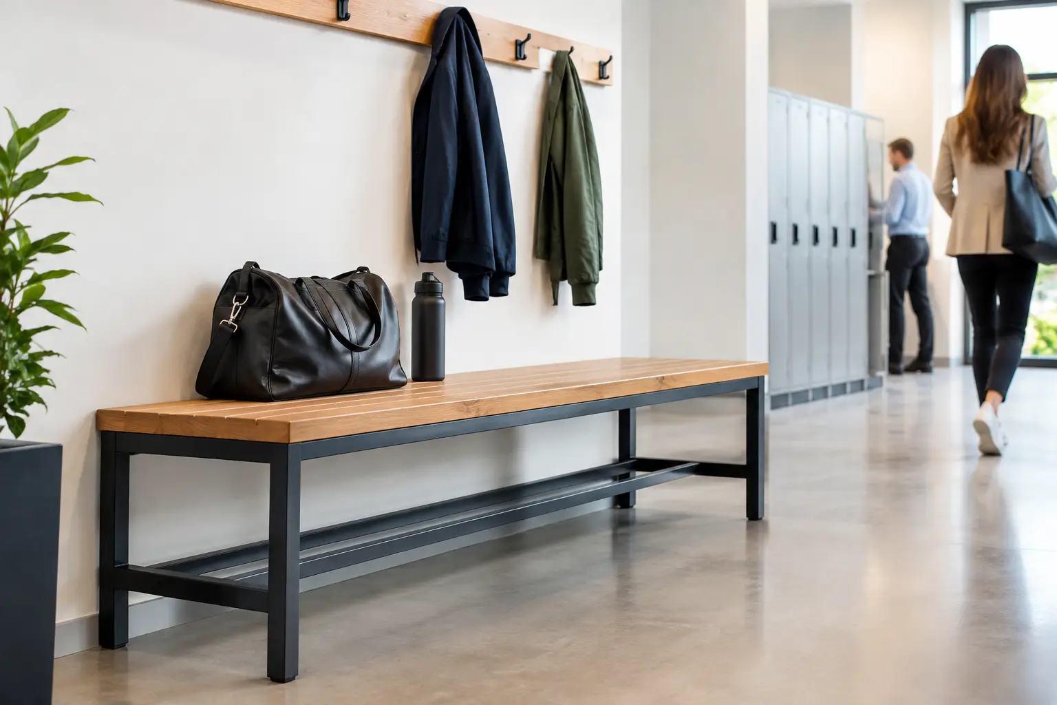 Choosing a Cloakroom Bench for Busy Facilities