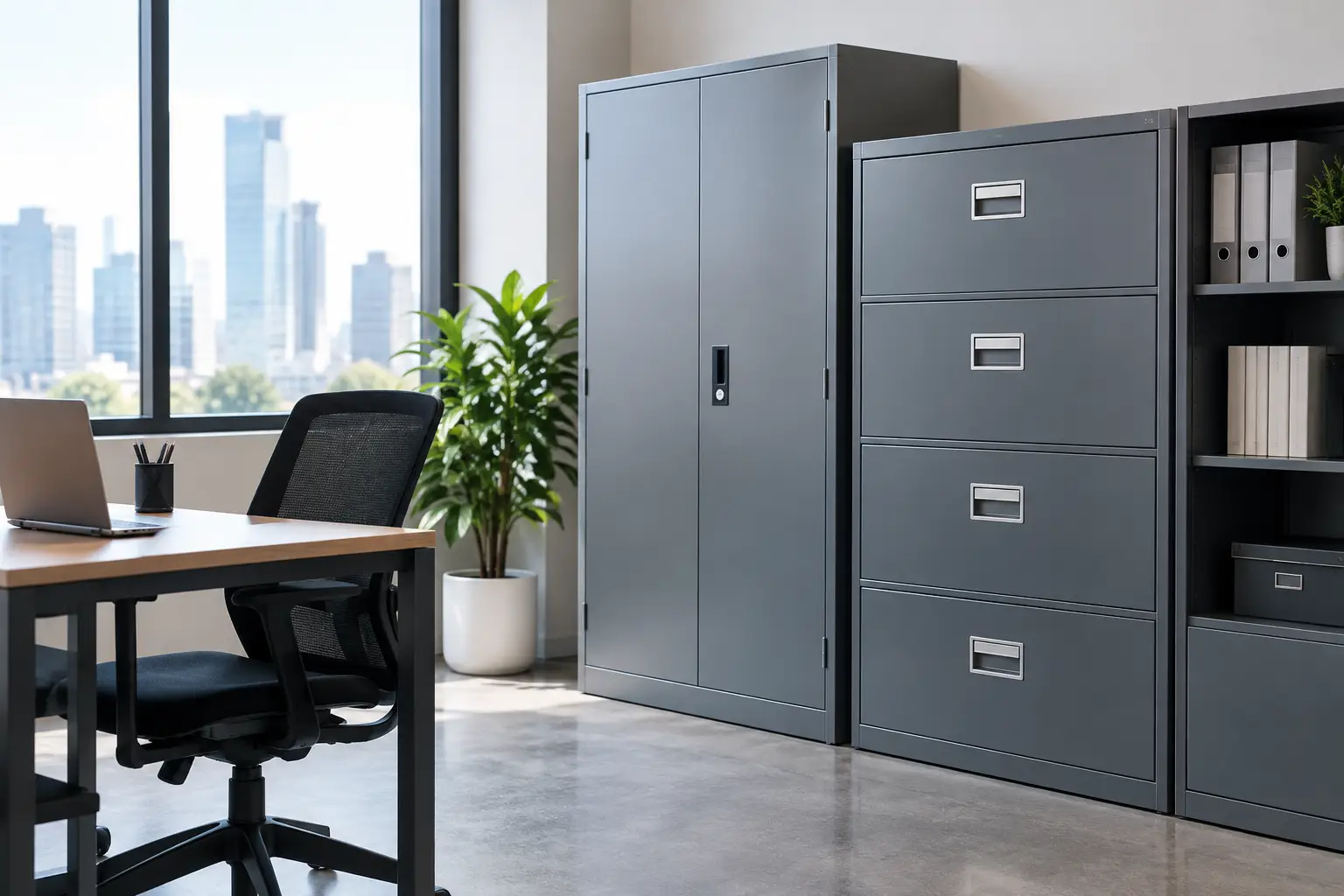 Steel Office Cabinets for Demanding Workplaces